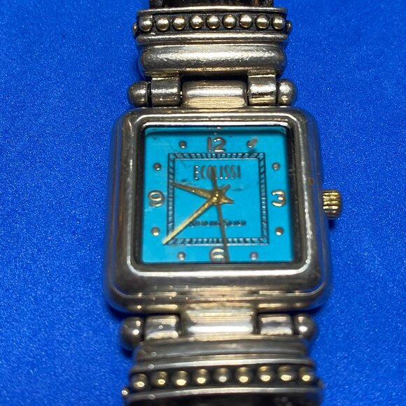 Ecclissi Sterling Silver Watch W \Bown Band - Picture 6 of 6